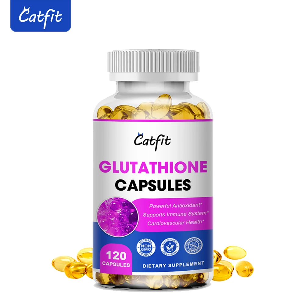 GPGP Glutathione Collagen Capsules With Vitamins Supplement Antioxidant Skin Nutritional Supplements Immune Dietary Supplement