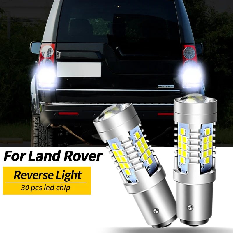 

2pcs LED Reverse Light Blub P21W BA15S Canbus For Land Rover Defender Discovery 2 3 4 LR2 LR3 LR4 Freelander Range Rover Sport 1