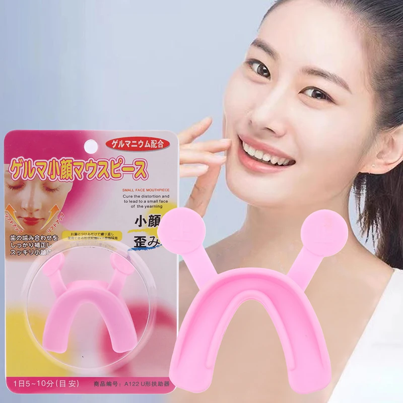 

Smile Corrector Maker Facial Smile Trainer Flexible Fitness Exerciser Face Lift Jaw Workout Beauty Exercise Device