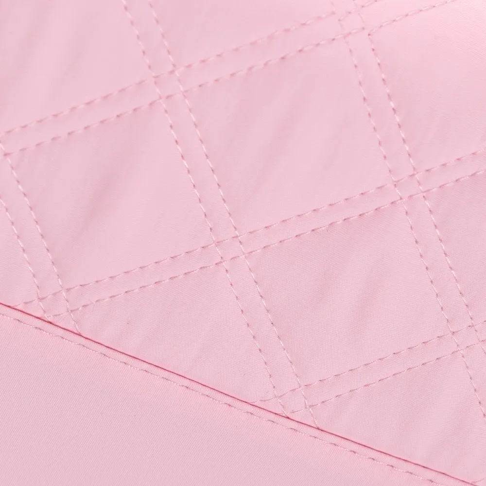 Quilted Puffer Insulated Lunch Bag Detachable Strap Soft Cooler Lunch Storage Waterproof Leakproof Lunch Tote Beach