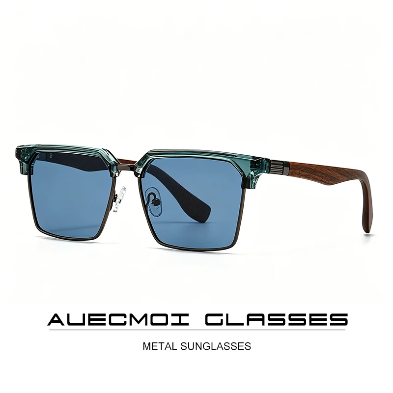 Polarized Luxury Brand Designer Vintage Punk Sunglasses Women For Men Outdoor Driving Popular Classic Square Sun Glasses UV400