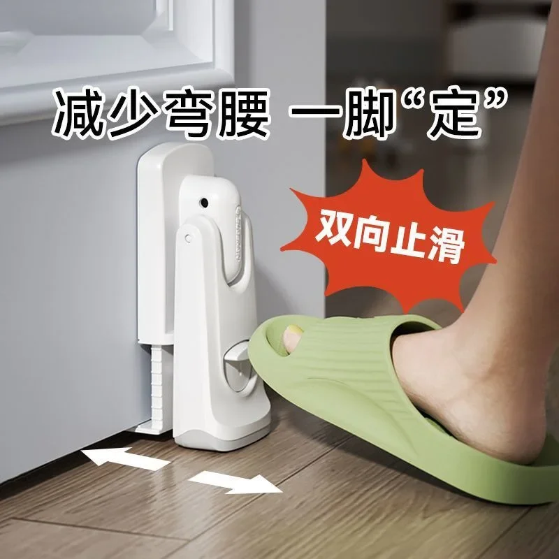

useful Door Stop Door Blown Closed By Wind Limit Ventilation Hand Card Holder Wedge Plug Bidirectional Door Blocker Hardware