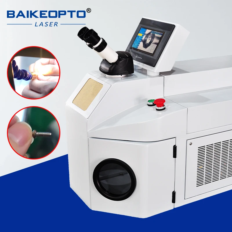 BK-CJW200C 200W Jewelry Laser Welding Machine Laser Welder Repairing Machine for Pearls and Jewels Rings Necklace Gold Sliver