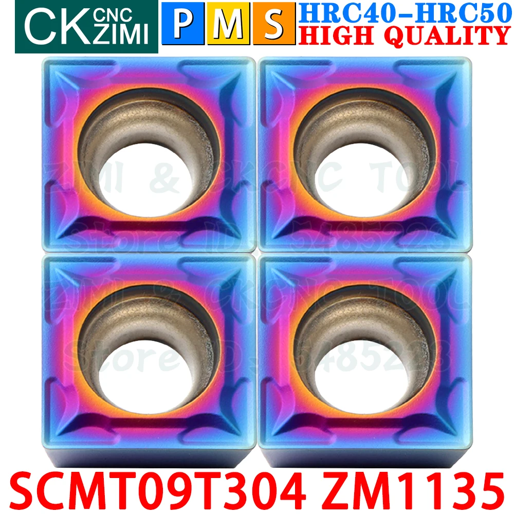 SCMT09T304 ZM1135 SCMT 09T304 ZM1135 Carbide Insert External Internal Turning Insert Tool SCMT32.51 CNC Metal Lathe Cutting Tool