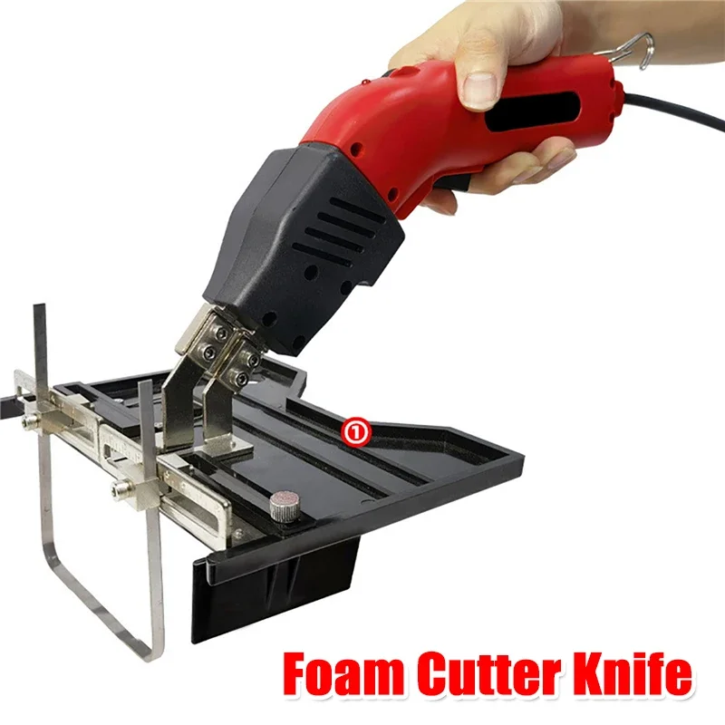 220V 250W Polystyrene Hot Knife Groove Styrofoam Slotting Plate Carving Foam Heating Knife Air Cooling Electric Foam Heat Cutter