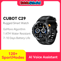 CUBOT C29 SmartWatch 1.52-inch 1ATM Waterproof Sport Watch for Men 410mAh Battery, Bluetooth Call, Heart Rate&24H Health Monitor