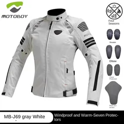 Motoboy Ms. Biker Jacket Cycling Suit Women's Racing Motorcycle Suit Summer Drop-proof Waterproof Women's Cycling Suit Slim Fit