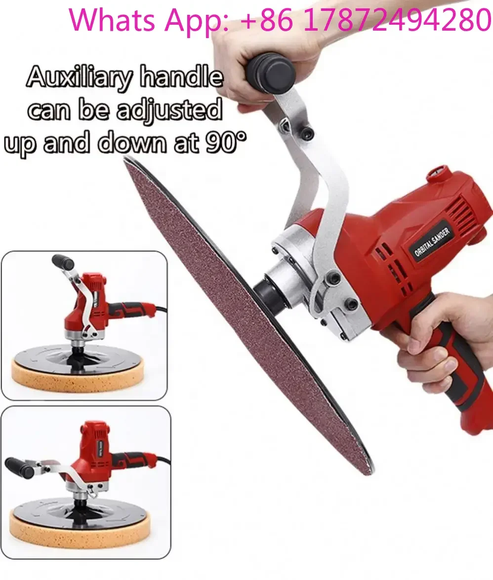 Industrial Grade Wall Smoothing Polishing Machine - High Quality Electric Sander for Cement Mortar & Epoxy Concrete
