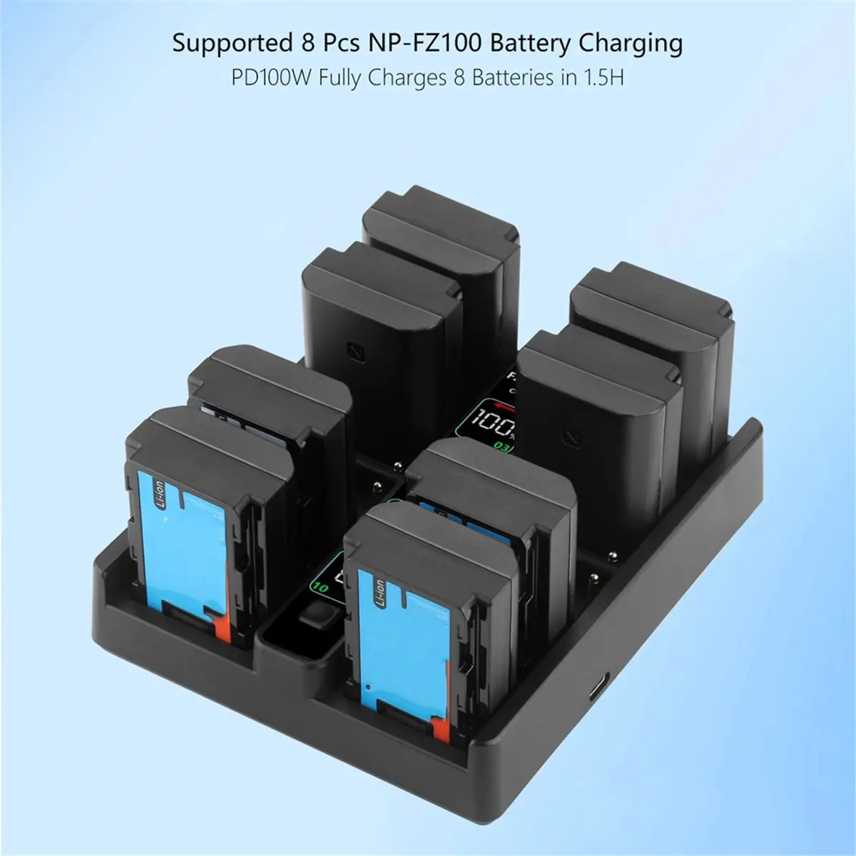 a32m-pd100w-fast-charger-for-sony-np-fz100-np-f550-np-f750-np-f960-camera-batteries-rapid-dual-slot-smart-lcd-charging-dock