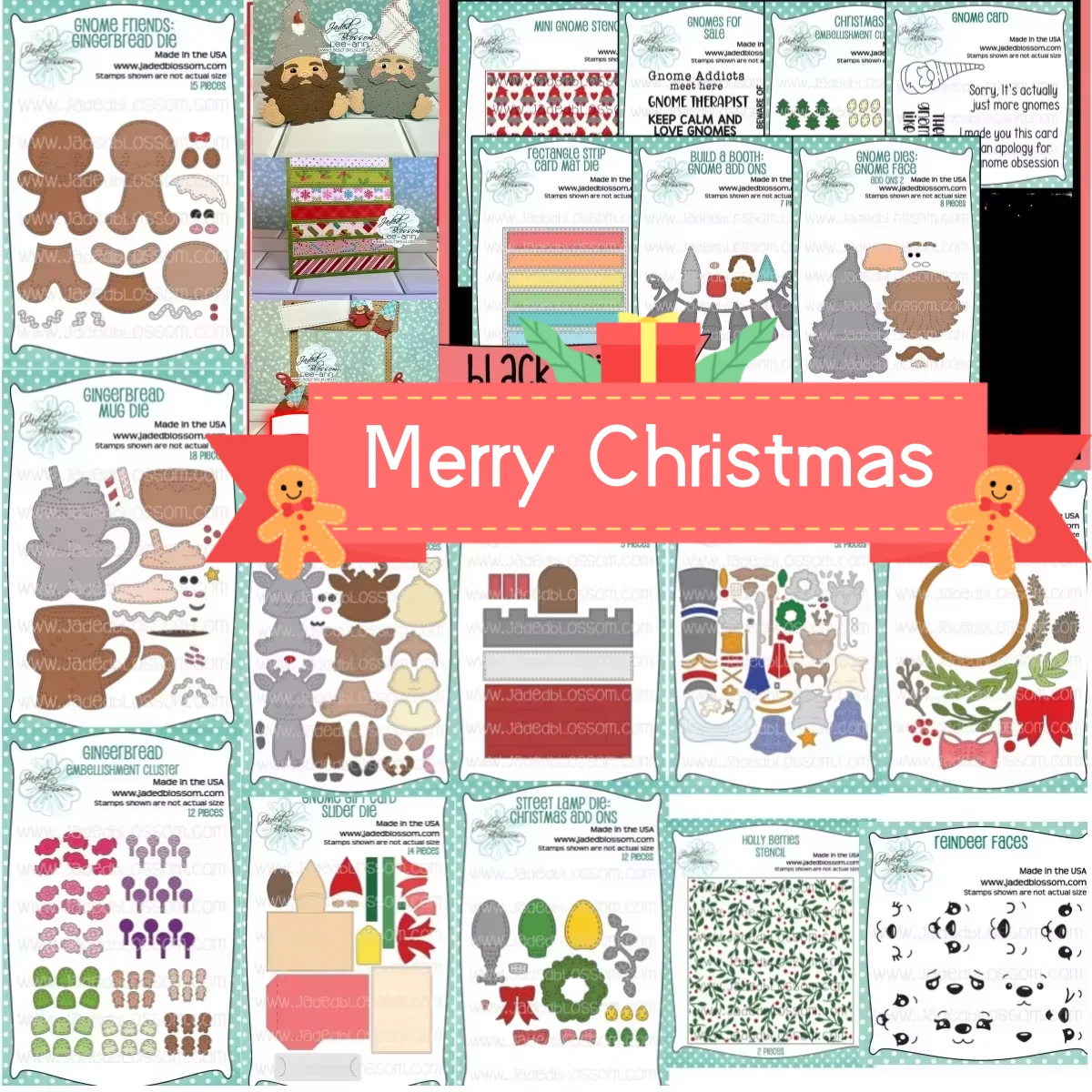 الجمعة السوداء جنوم إصدار جديد Stamps قطع معدنية يموت Stencil DIY بها بنفسك سجل القصاصات بطاقة الحرفية قالب لوازم الديكور 2025