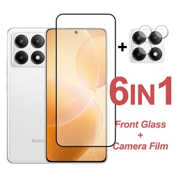 Protective Glass For Xiaomi Poco F6 Pro Screen Protector On Poco F6 Pro 5G Full Cover Tempered Glass Camera Lens Film Poco F6