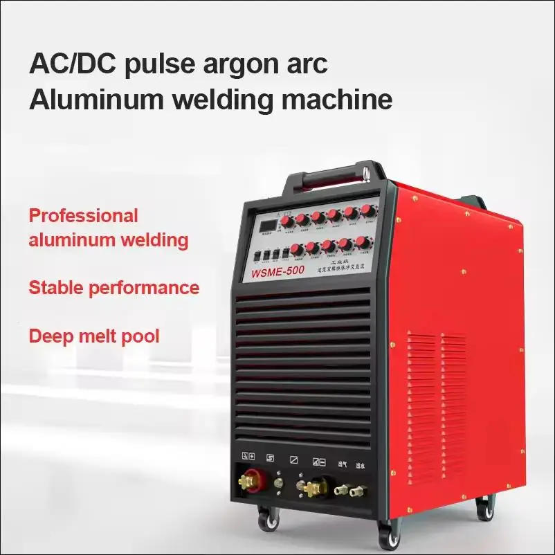 220V Household Aluminum Welding Machine WSME 250 315 AC/DC Pulse Square Wave Argon Arc  Superior Aluminum Welding