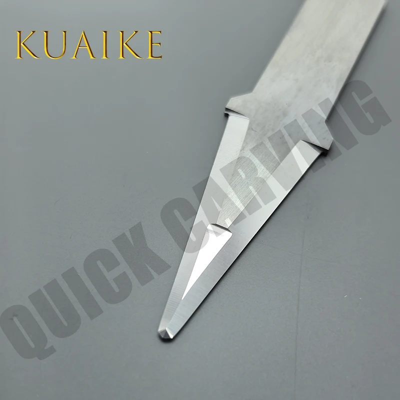 Coltello da taglio ad ultrasuoni in fibra di carbonio con lama da taglio ad ultrasuoni in carburo ODM OEM 58.5x10x1.5mm