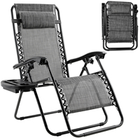 Foldable Chair Portable Beach Chairs Camping Garden Outdoor Lounge Folding Chair Multifunctional Nap Bed Home Adult Black,Beige