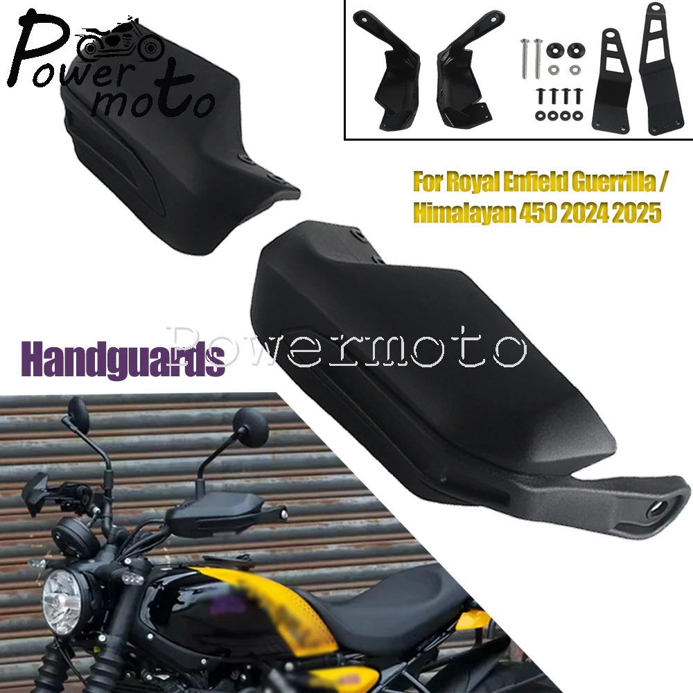 

Motorcycle Accessories Protection Hand Guards Wind Shield Handguards Hand For Royal Enfield Guerrilla 450 Guerrilla450 2024 2025