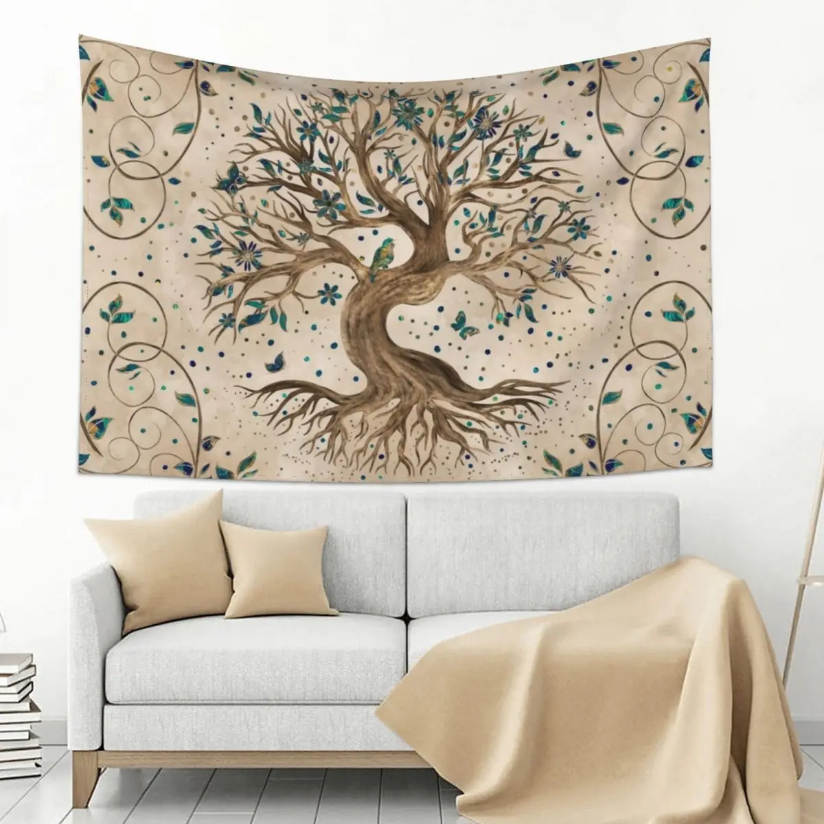 

Tree of Life - Yggdrasil Tapestry Decorations For Room House Decor Decoration For Rooms Home Decor Accessories Tapestry