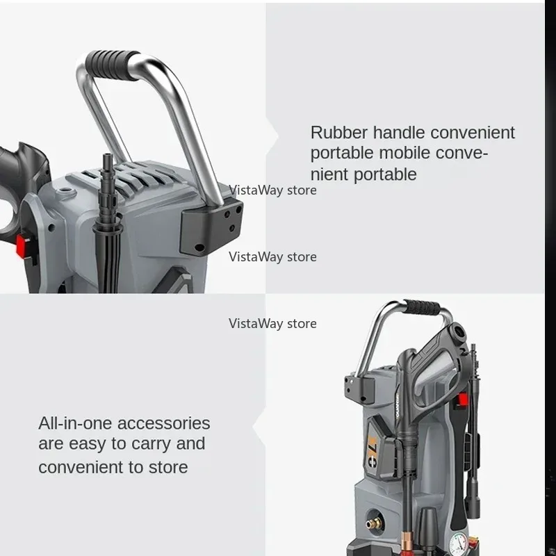 Hot Sale X700 Car Washing Machine 2400W Ultra-high Pressure 220v Brush Water Grab Gun Small Automatic Cleaning Portable Water Pu