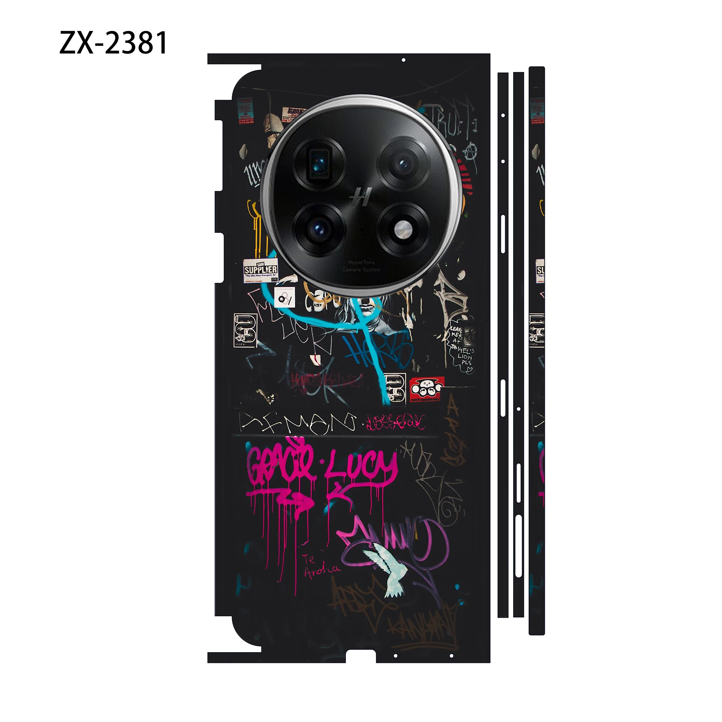Colorful Anti-Scratch Sticker For OPPO Find N6 N5 N3 Back+Hi