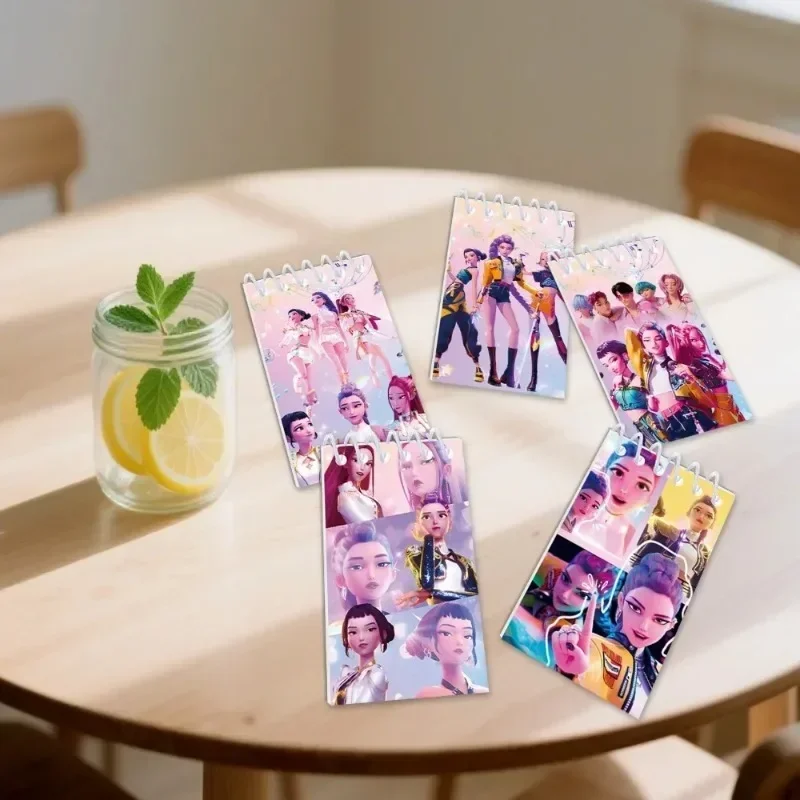 10 Stück Koreanische Girlgroup Beliebtes Themen-Notizbuch Cartoon-Begleitgeschenk Feiertagsdekoration BTS Geburtstagsgeschenk – Detail 2