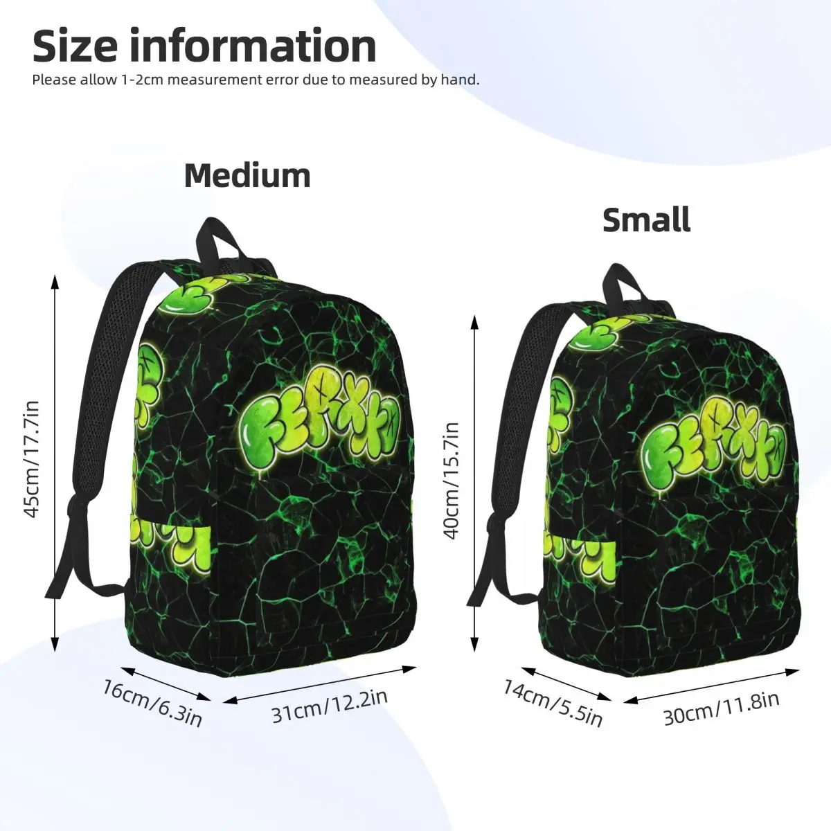 Feid Ferxxos Backpack for Men Women Casual High School Hiking Travel Daypack Colombian Singer Rapper Laptop Shoulder Bag