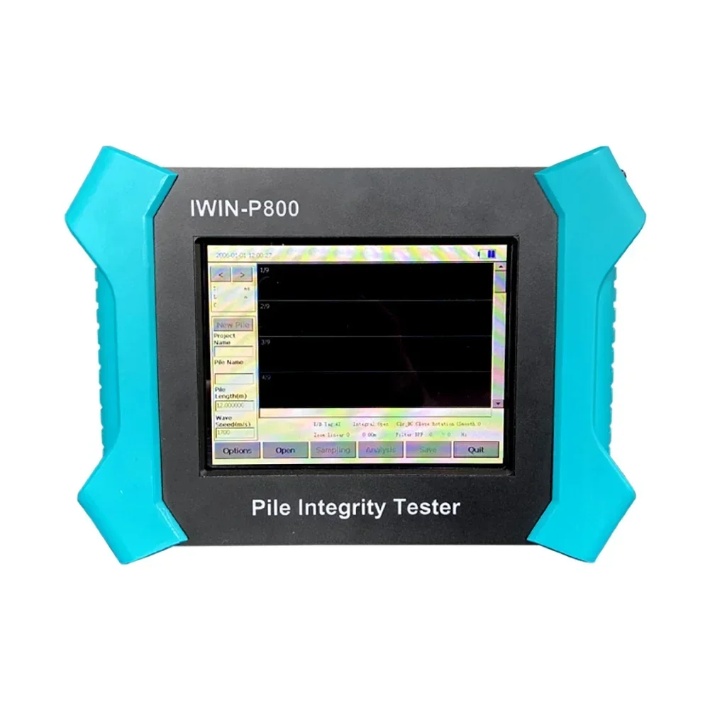 Low Strain PIT Pile Echo Length Tester Instrument