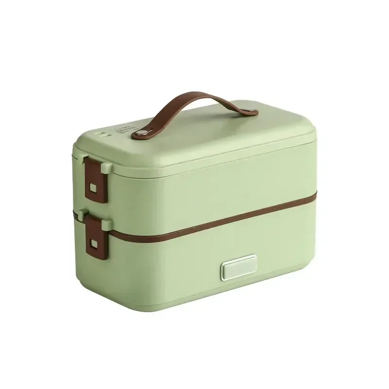 Portable Electric Heating Lunch Box Food Warmer for Outdoor/Travel Self Cooking Heated Lunch Box Office Rice Cooker Warmer