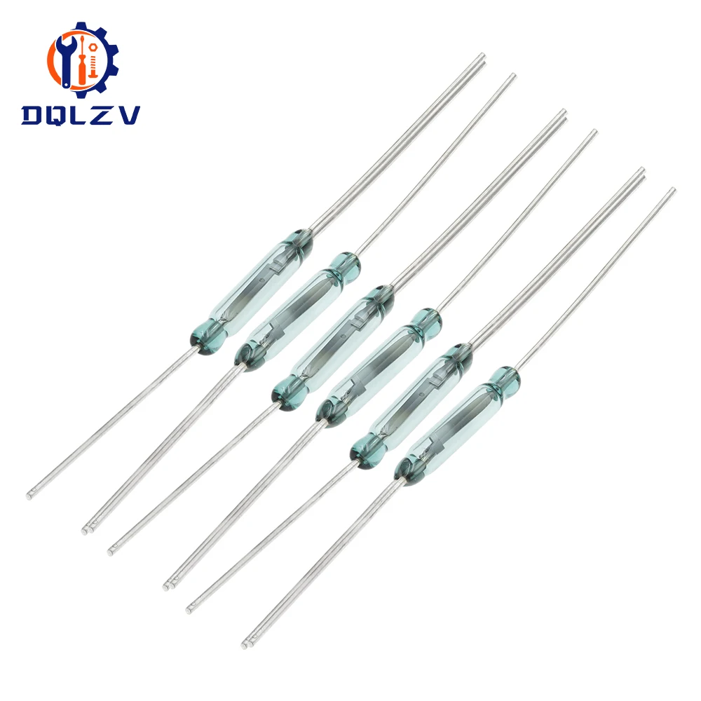 100% original Reed Switch 3 pin 2.5X14MM Magnetic Switch Normally Open and Normally Closed Conversion