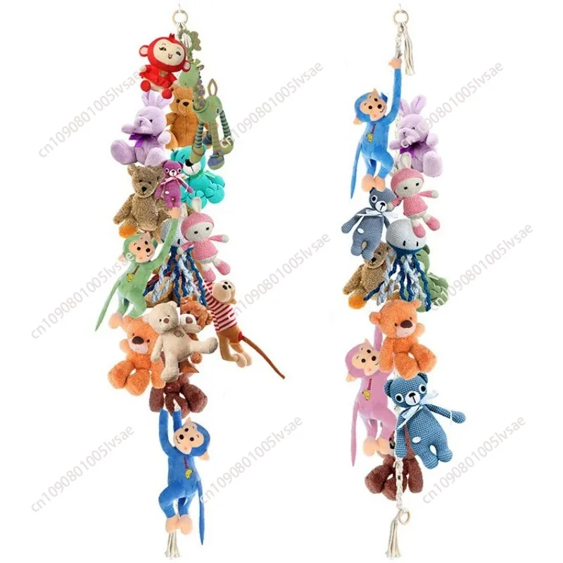 

Bow Holder for Girls Hair Bows Hair Clips Hanging Organizer Baby Headband Storage Hair Accessory Display for Wall Room