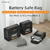 LiPo Battery Safe Bag Fireproof for DJI Mini 5/4/3 Pro/Mini 3 Protective Case Lithium Battery Safe Explosion-proof Bag