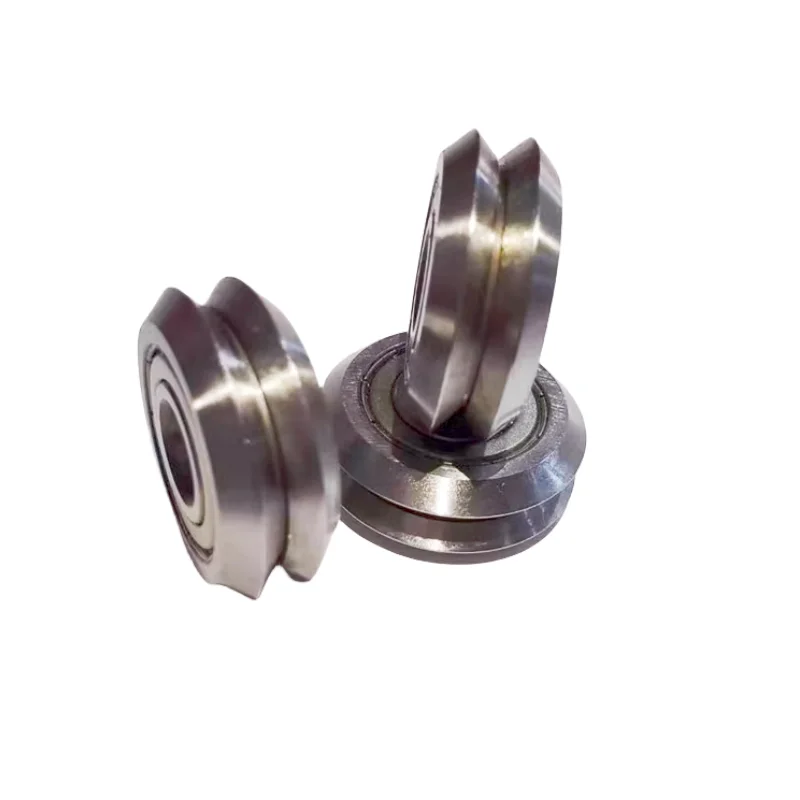 10pcs V6202ZZ V groove straightener guide wheel bearing A1500ZZ  V90 15*47*11mm V6202 pulley rolle bearings V groove width 6mm