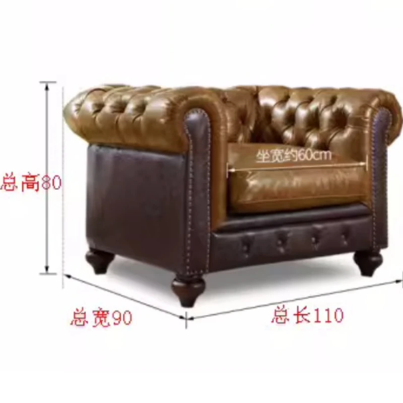 أرائك حديثة بسيطة أثاث منزلي إيطالي أرائك ترفيهية لغرفة المعيشة أثاث من الجلد الصناعي المريح El Sofá MHSF #6