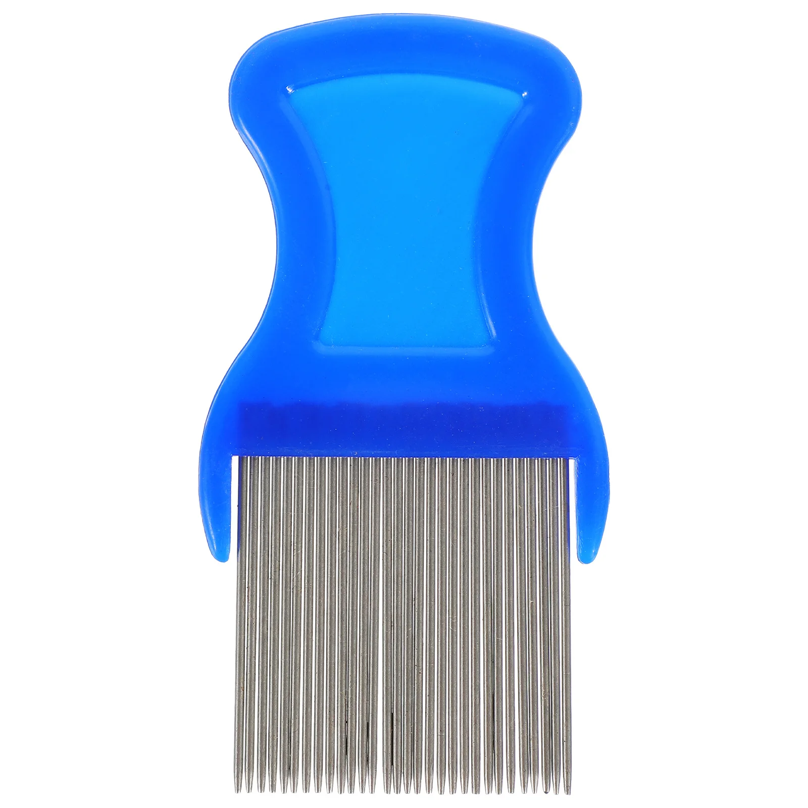 

Sky Blue Pet Dog Cat Puppy Flea Egg Dirt Remover Stainless Steel Tooth Comb Cleaning Brush Grooming Comb Pet Grooming Brush