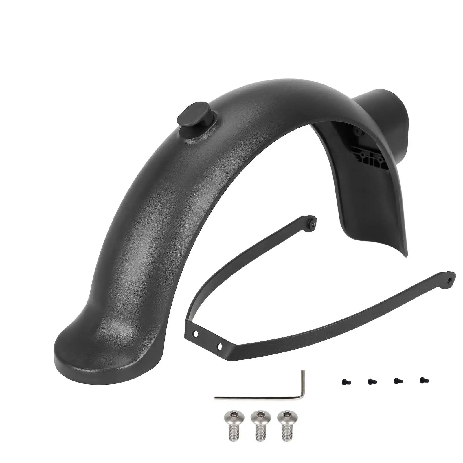 Scooter Mudguard For Xiaomi Scooter 4 Pro/Lite Tire Splash Fender Back Guard Fender Taillight With Rear Fender Screws Tools Kit