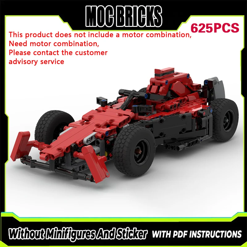 

Speed Racing Car Model MOC Building Bricks Classic Racing Car Modular Technology Gifts Holiday Assemble Children Toys Suit