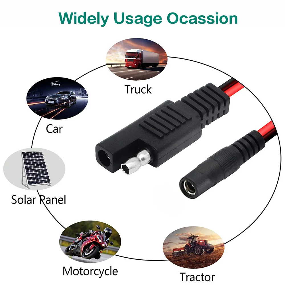 Cosse de 60cm/2 t, 14, 5.5, 2.1 x mm, emale, peut être utilisée pour les cycles, les cycles, les cycles, etc.