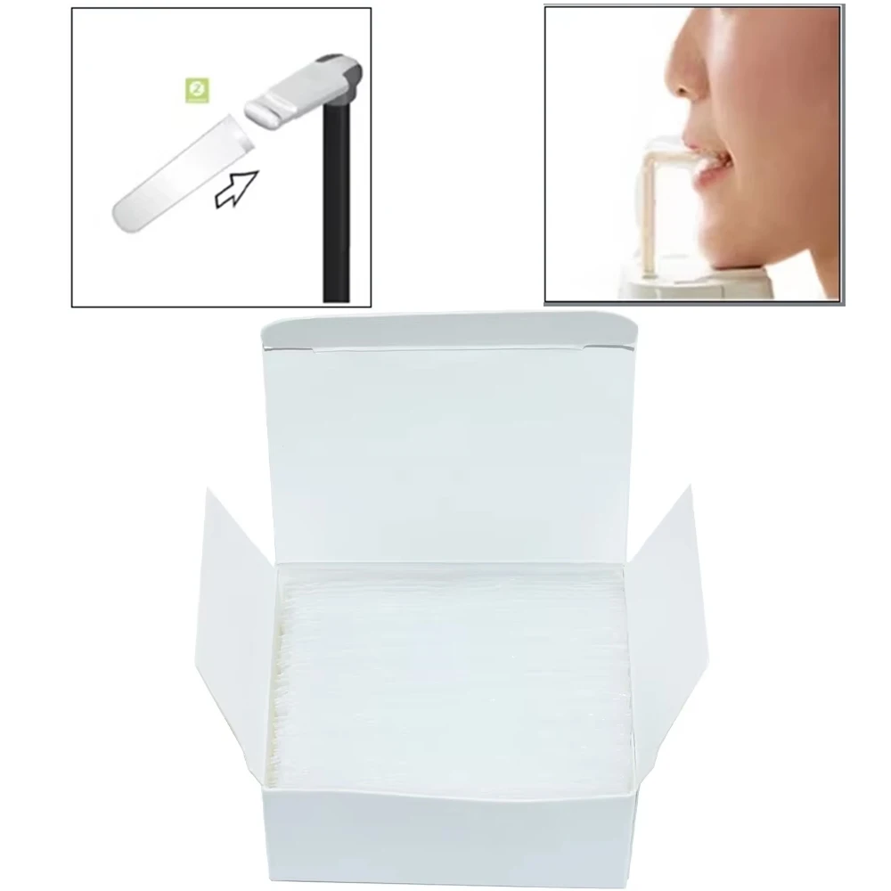 200pcs/Box  Dental Lab Protective Film Cover Sleeves Panoramic X-ray Bite Block Disposable Covers Sterile Dental Material