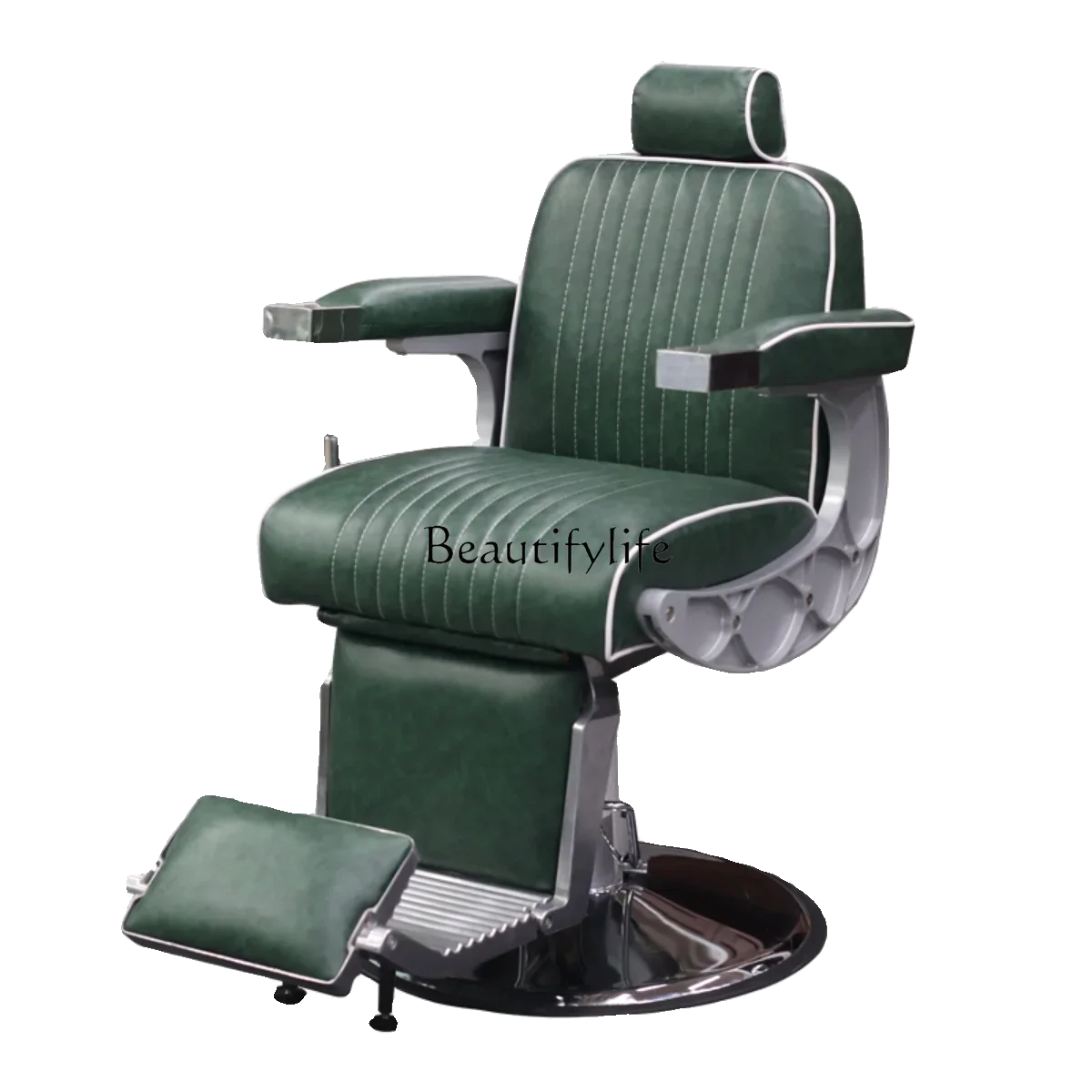 

Men's Oil Head Hairdressing Chair for Hair Salon Barber Shop Lifting Reclining Shaving Chair