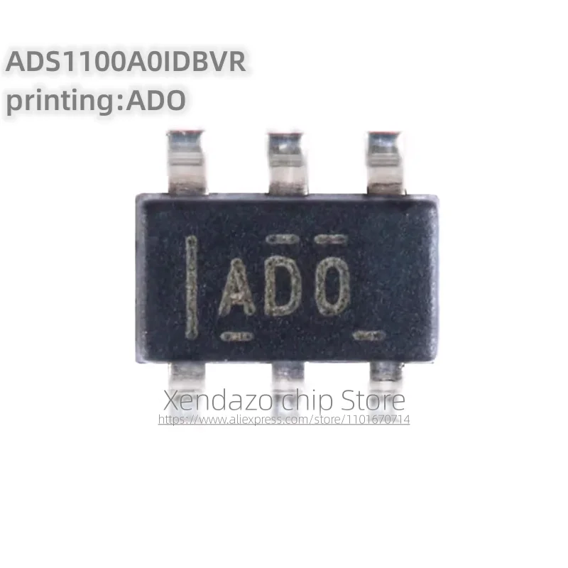 5pcs/lot ADS1100A0IDBVR printing ADO SOT23-6 package Original genuine 16 bit analog-to-digital converter (DAC) chip