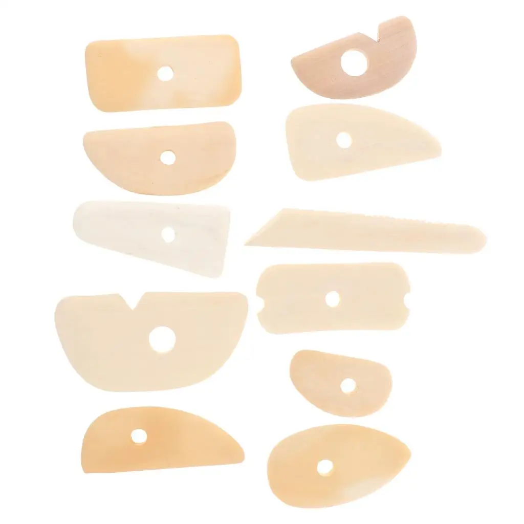 Professional Pottery Tools Ceramics Hand Tools Polymer Clay Sculpting Kit for Pottery Trimming and Carving