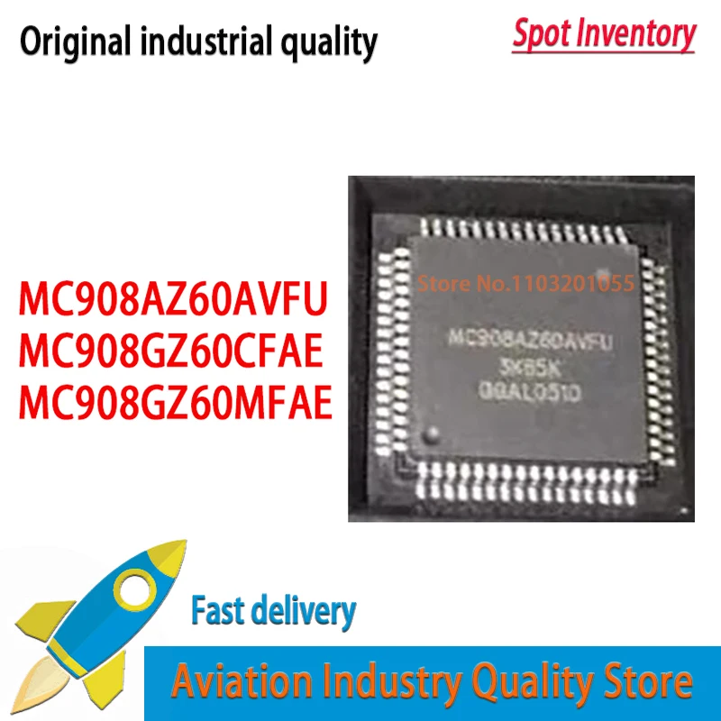 

5 шт., MC908AZ60AVFU MC908GZ60CFAE MC908GZ60MFAE MC908GZ60 MC908GZ60AVF mc908gz60faomc908gz60mfa QFP48, новый оригинальный флэш-код