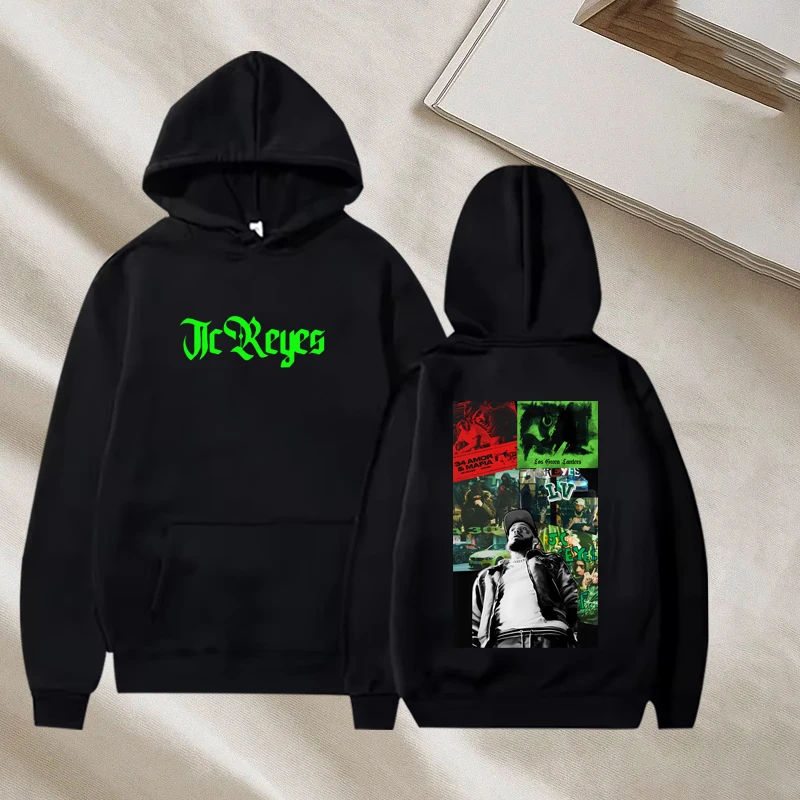 

jc reyes fashion graphic 2025 rapper hoodie men ’s women vintage Long sleeve Sweatshirt with print oversized style tops Unisex