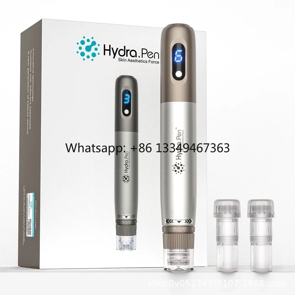 Adjustable HydraPen Electric Wireless Home Use Facial Skin Care Electric Pen for Home Use