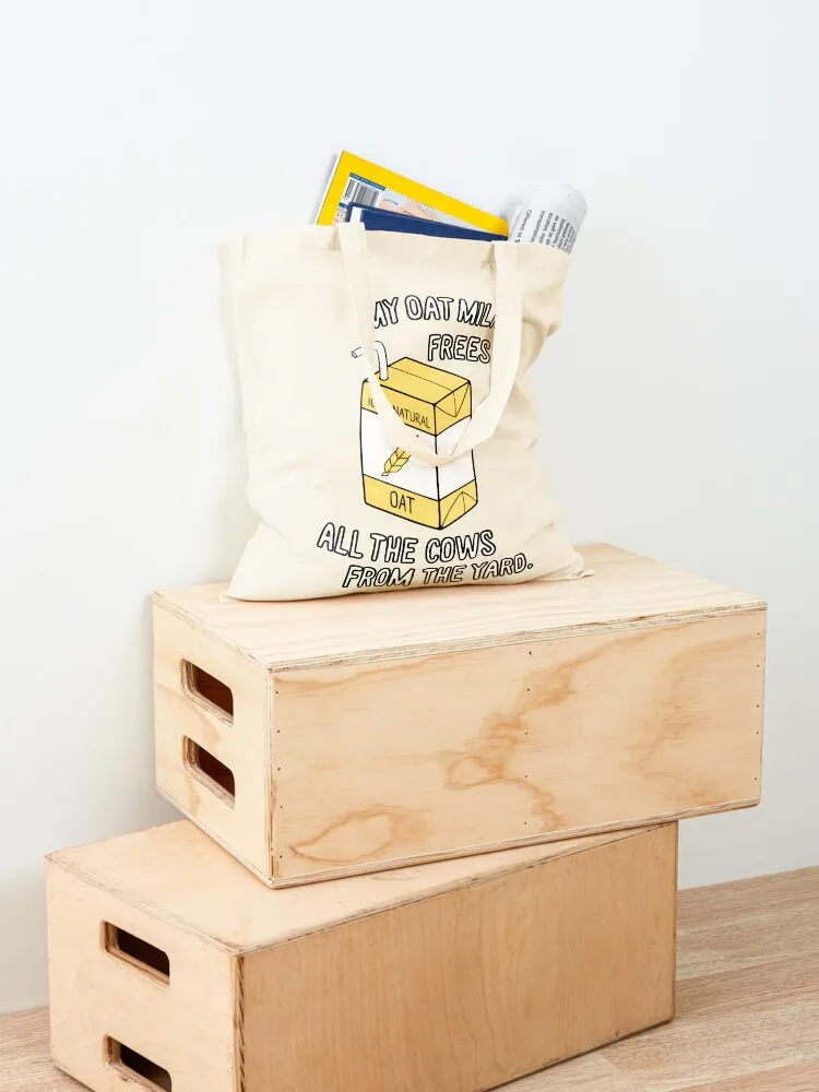 My Oat Milk Tote Bag Women's tote bag canvas tote bag Women's handbag Canvas shoulder