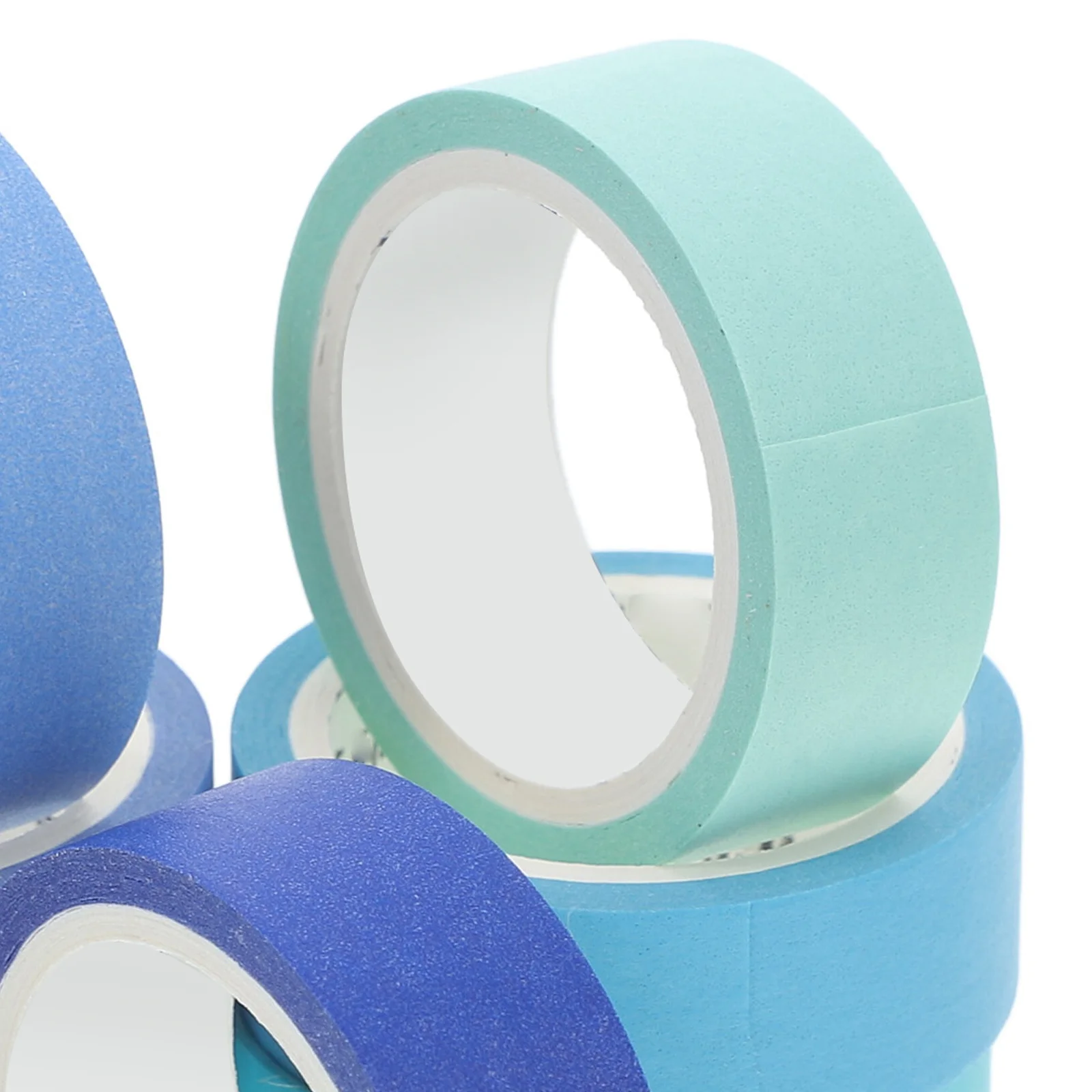 7 Rolls Solid Color Washi Tape Set Writable Decorative Tape for Journaling Scrapbooking Planner DIY Craft Supplies