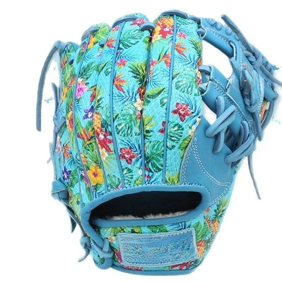 Hard gloves adult youth softball cowhide catch inside and outside field guarding cowhide material