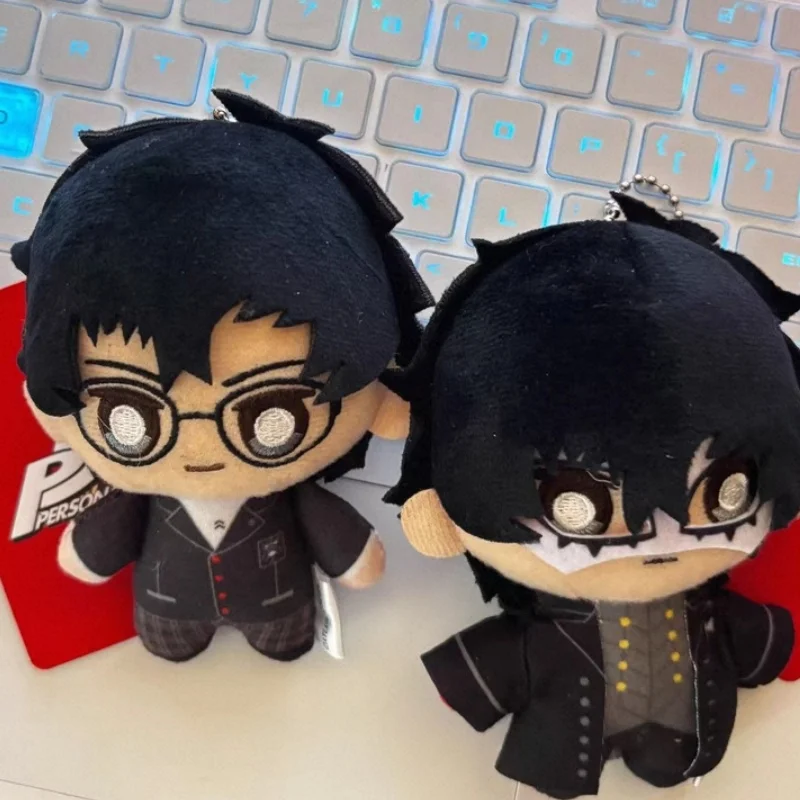 In Stock Persona 5 Royal Edition 11cm Joker Ryuji Sakamoto Plush-Like Texture Doll Keychain Cartoon Bag Accessory Ornament Gifts