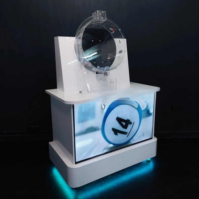 No. 1-24 automatic bead mixing machine 1D intelligent RFID lottery turntable lottery number selection bead shaking machine lott