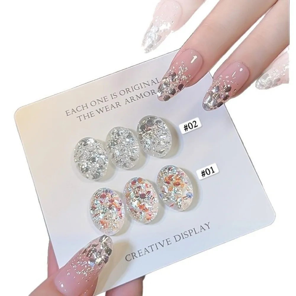 

Fashion Glitter Nail Art Sequins Blinking Nail Art DIY Flash Nail Art Sequins Nail Art Charms