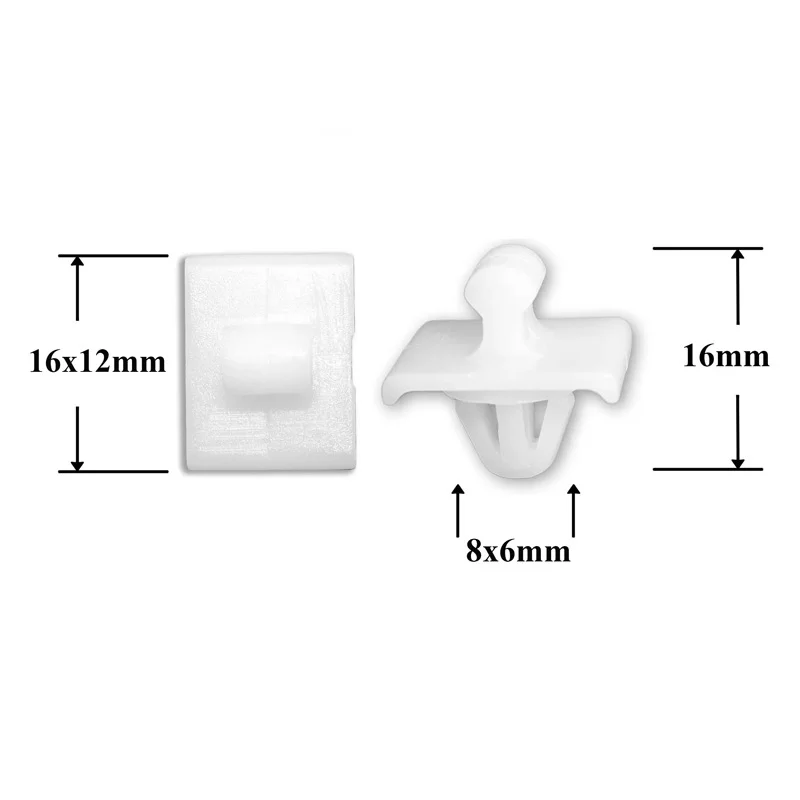 A0019884481 20PCS A-533 Fixing buckle suitable for forming clip of Mercedes-Benz W201 automobile fender door trim panel