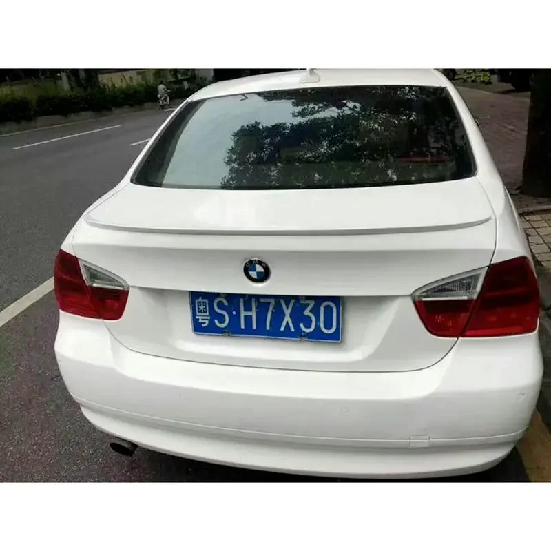 For BMW E90 M3 320i 320li 325li 328i Spoiler 2005-2011 moder ABS Plastic Tail Wing Unpainted Primer Color